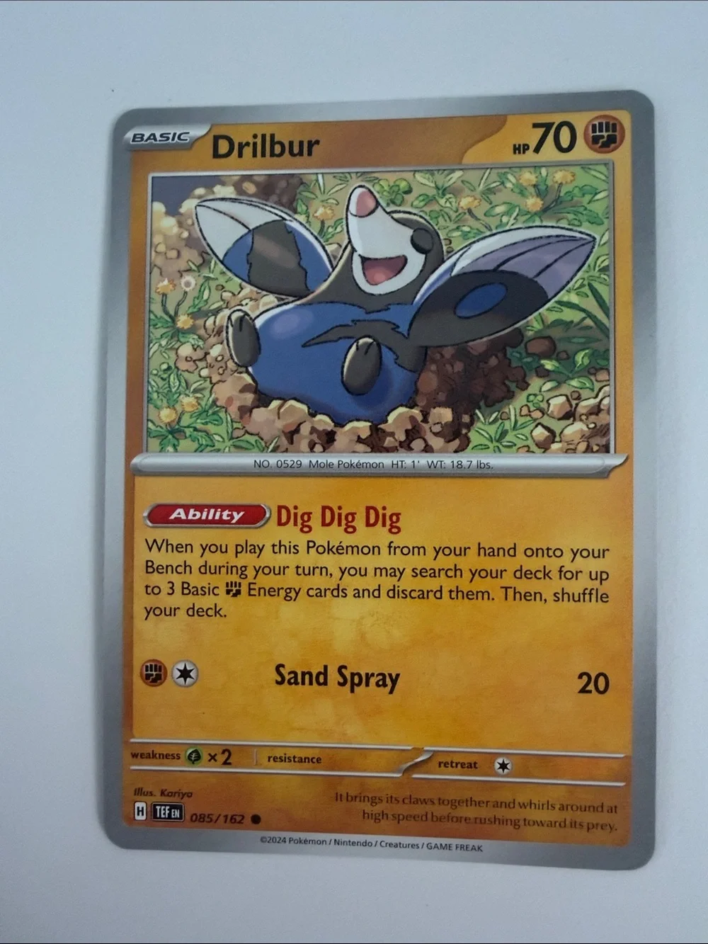 🌎 Ground Pokémon Card Lot | Drilbur Excadrill Donphan Rhyhorn ✨5/$25✨